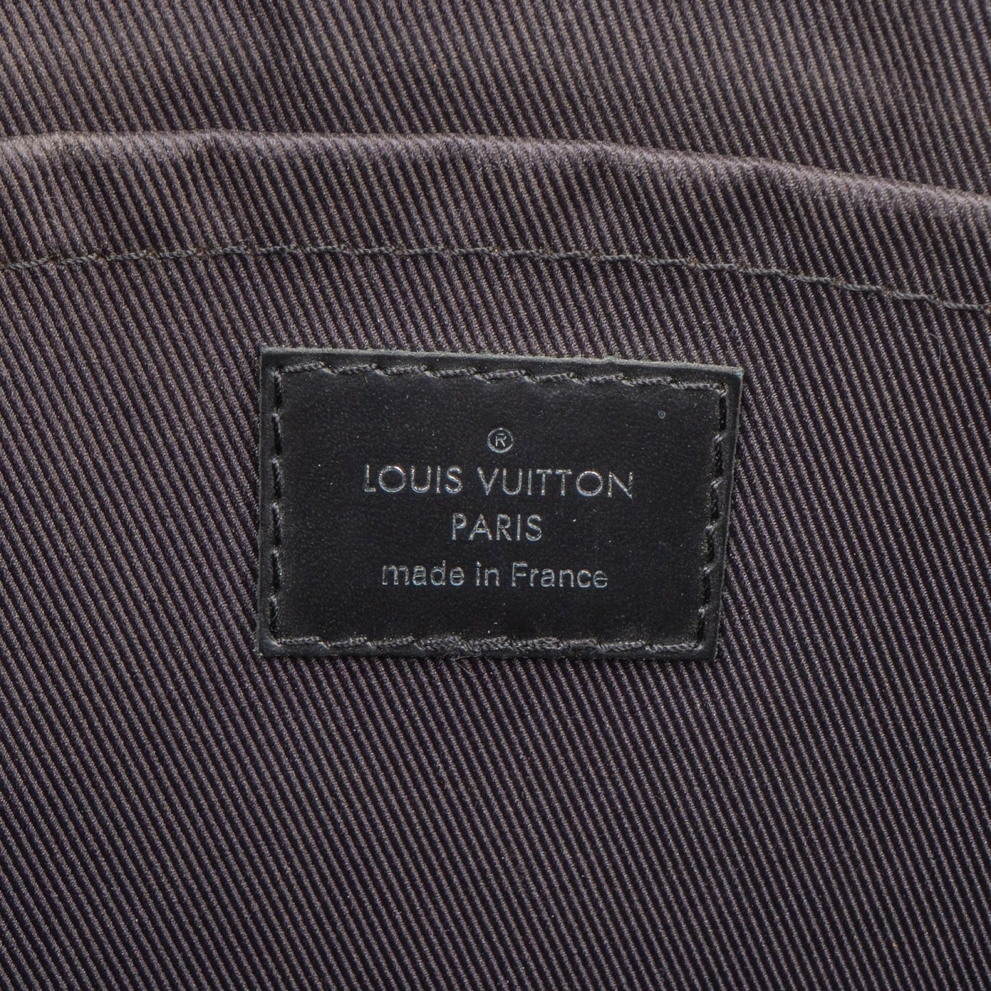 Louis Vuitton Canvas Monogram Eclipse Pochette Voyage MM Clutch