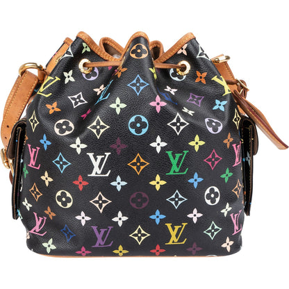 Louis Vuitton Monogram Murakami Multicolor Sac Noé Petit Shoulder Bag