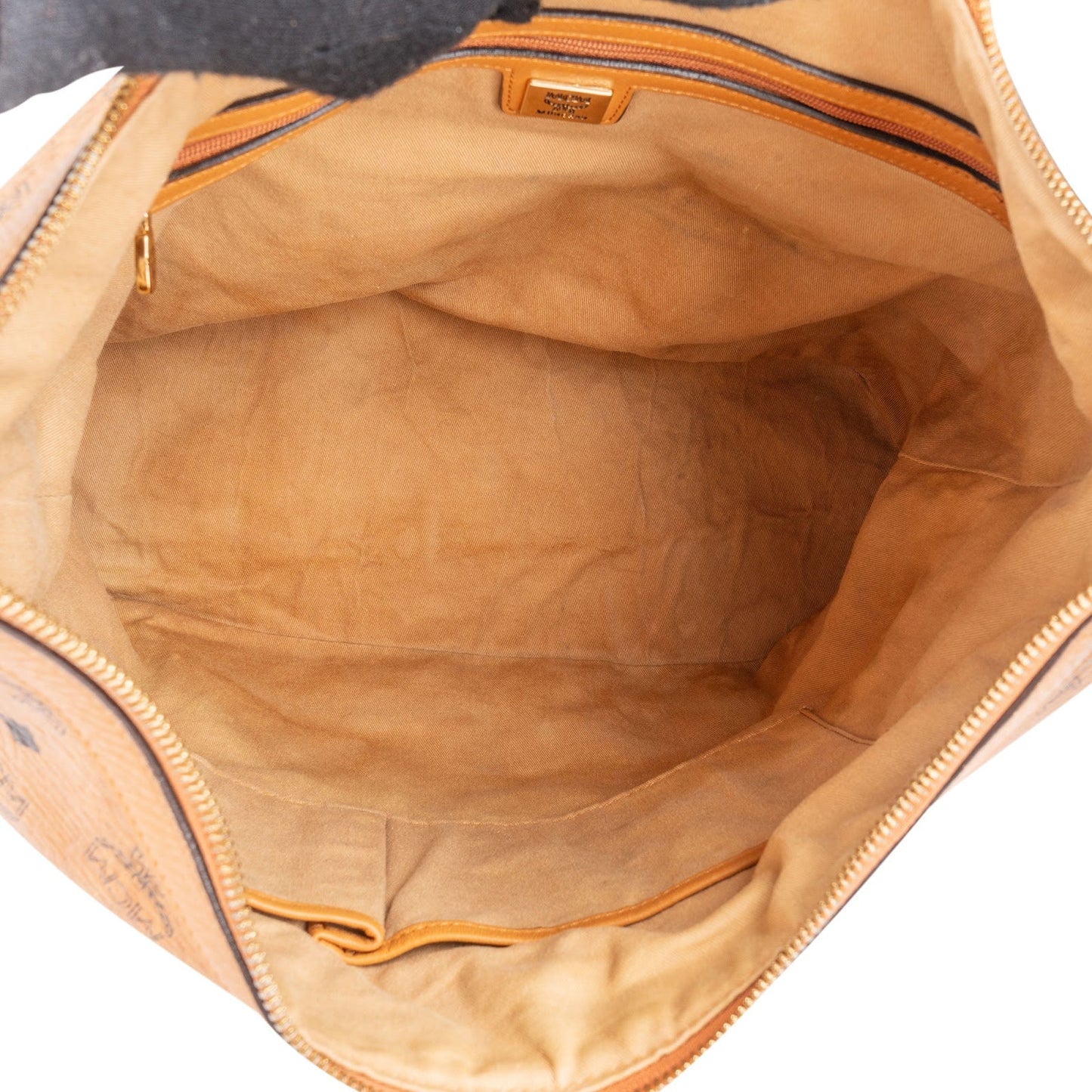 MCM Monogram Visetos Hobo Shoulder Bag