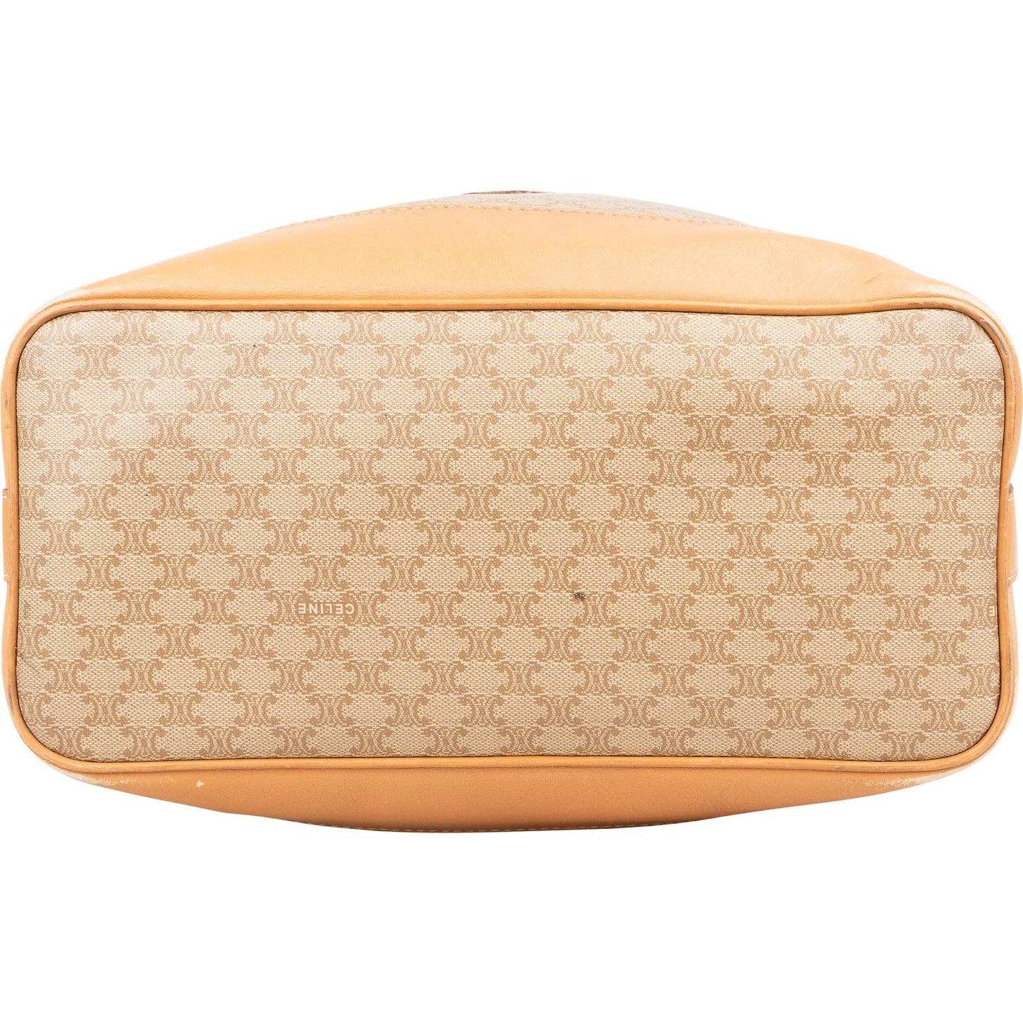 Céline Macadam Monogram Bucket Drawstring Shoulder Bag
