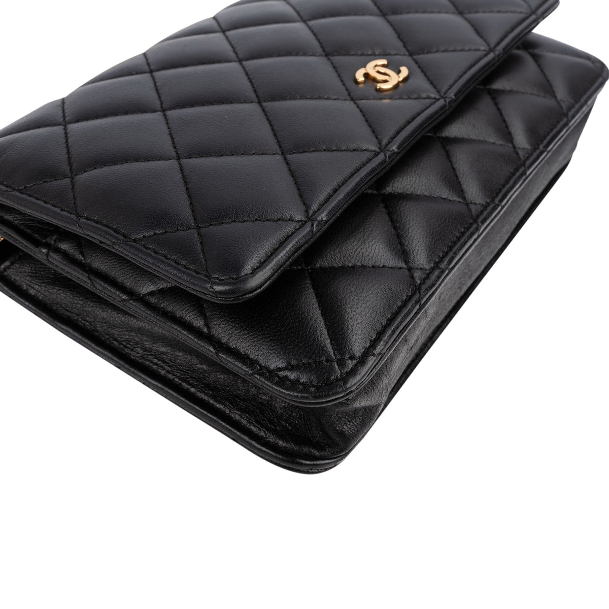Chanel Quilted Lambskin Wallet On Chain Crossbody Bag
