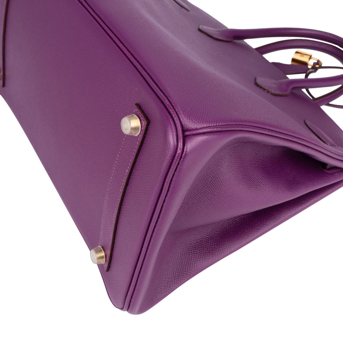 Hermès Violet Epsom Leather Birkin 35 Handbag