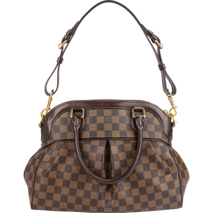 Louis Vuitton Monogram Damier Ebene Trevi PM Handbag