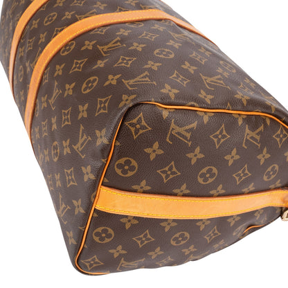 Louis Vuitton Monogram Canvas Keepall 45 Bandoulière Travel Bag