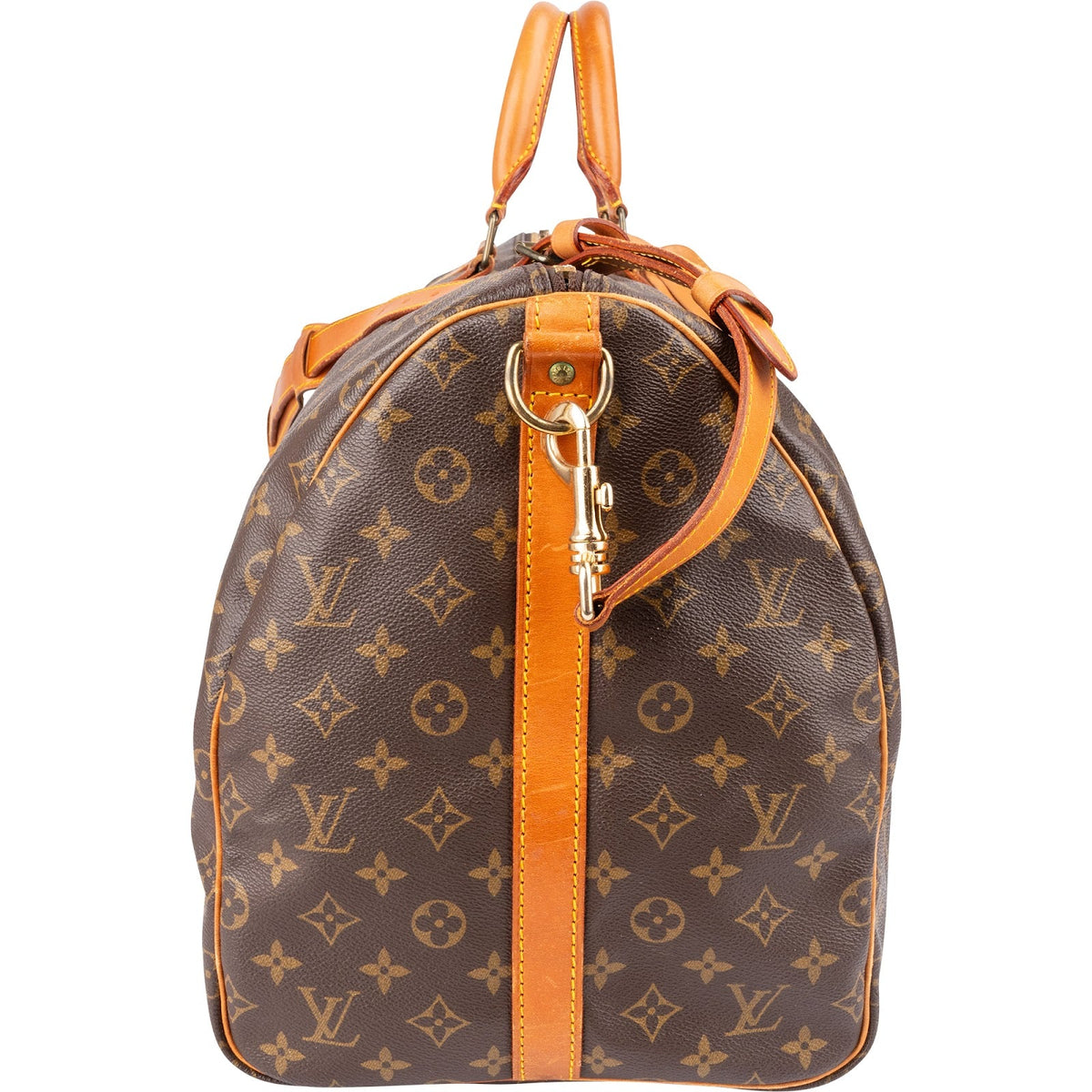 Louis Vuitton Monogram Canvas Keepall 55 Bandoulière Travel Bag