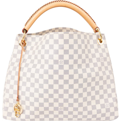 Louis Vuitton Monogram Damier Azur Canvas Artsy MM Shoulder Bag