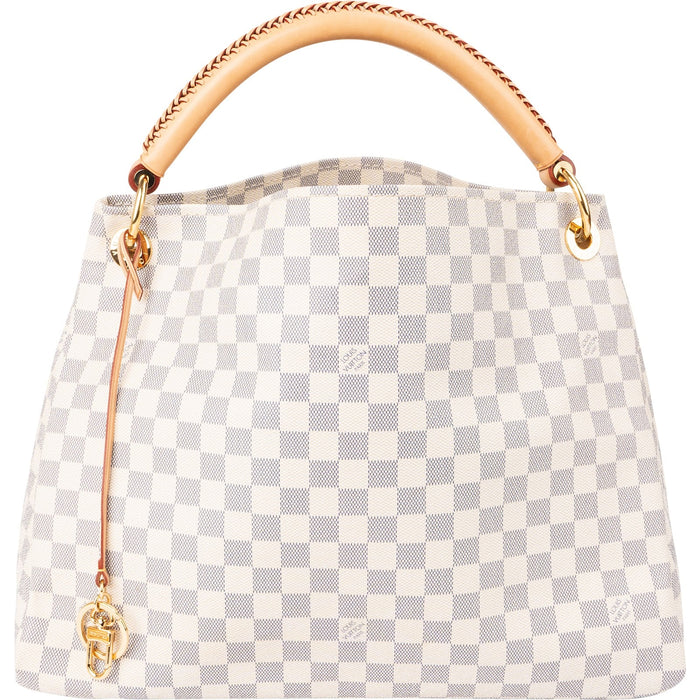 Louis Vuitton Monogram Damier Azur Canvas Artsy MM Shoulder Bag