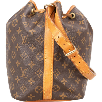 Louis Vuitton Monogram Canvas Sac Noé Petit Shoulder Bag