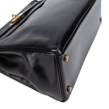 Hermès Box Calfskin Kelly 32 Retourne Handbag