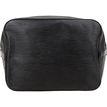 Louis Vuitton Noir Epi Leather Sac Noé Petit Shoulder Bag