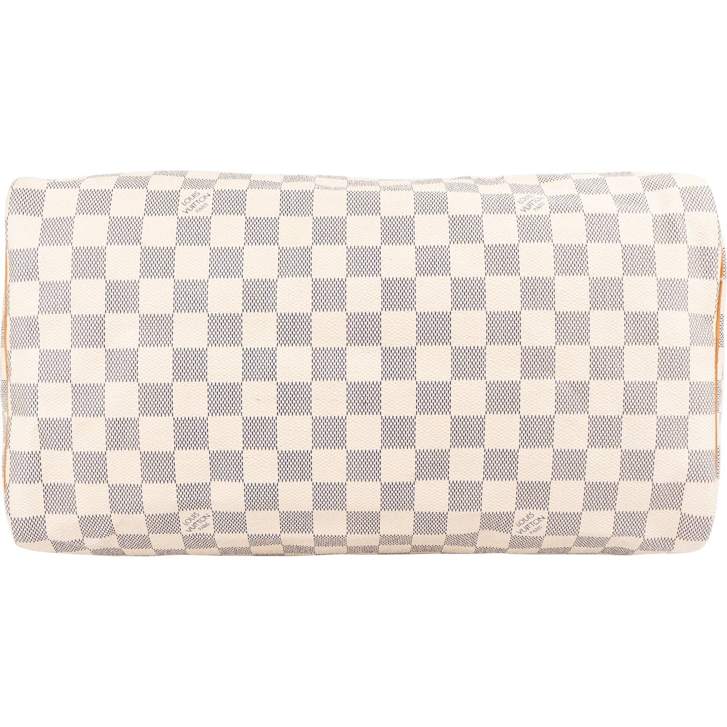 Louis Vuitton Monogram Damier Azur Canvas Speedy 35 Handbag