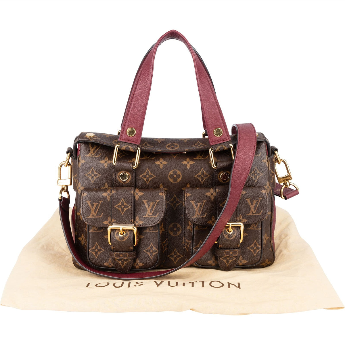 Louis Vuitton Monogram Canvas Manhattan Handbag