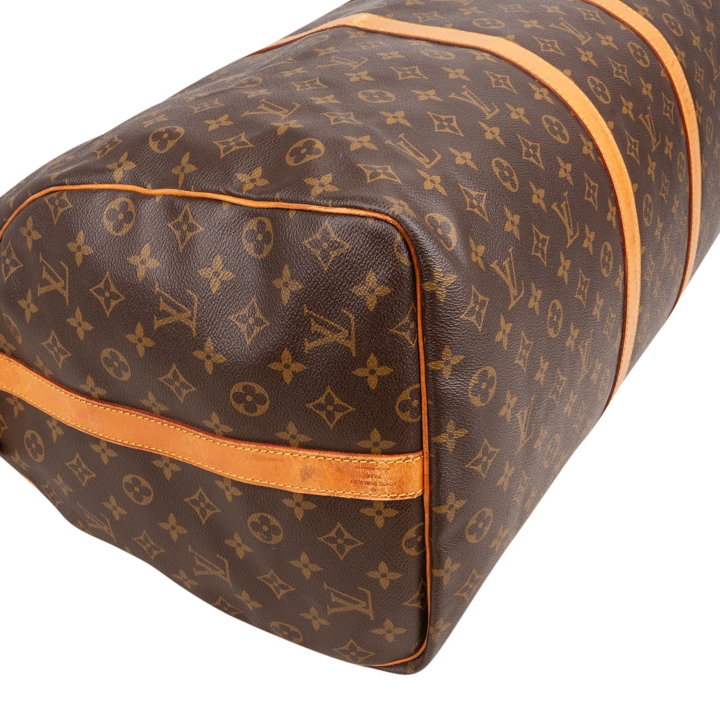 Louis Vuitton Monogram Canvas Keepall 60 Bandoulière Travel Bag