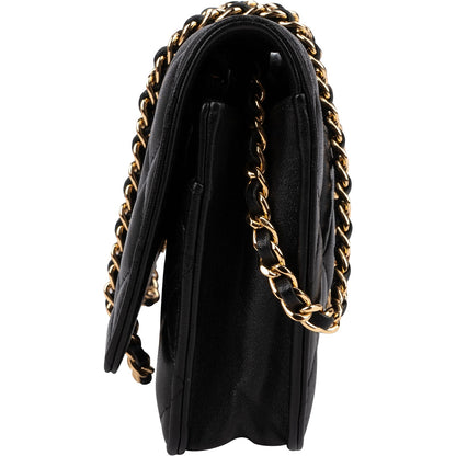Chanel Quilted Lambskin CC Wallet On Chain Crossbody Bag