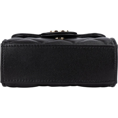 Chanel Quilted Lambskin Mini Single Flap with Top Handle Crossbody Bag
