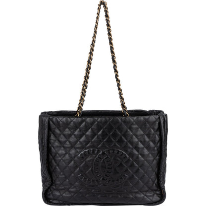 Chanel Quilted Calfskin CC Istanbul Shoulder Bag
