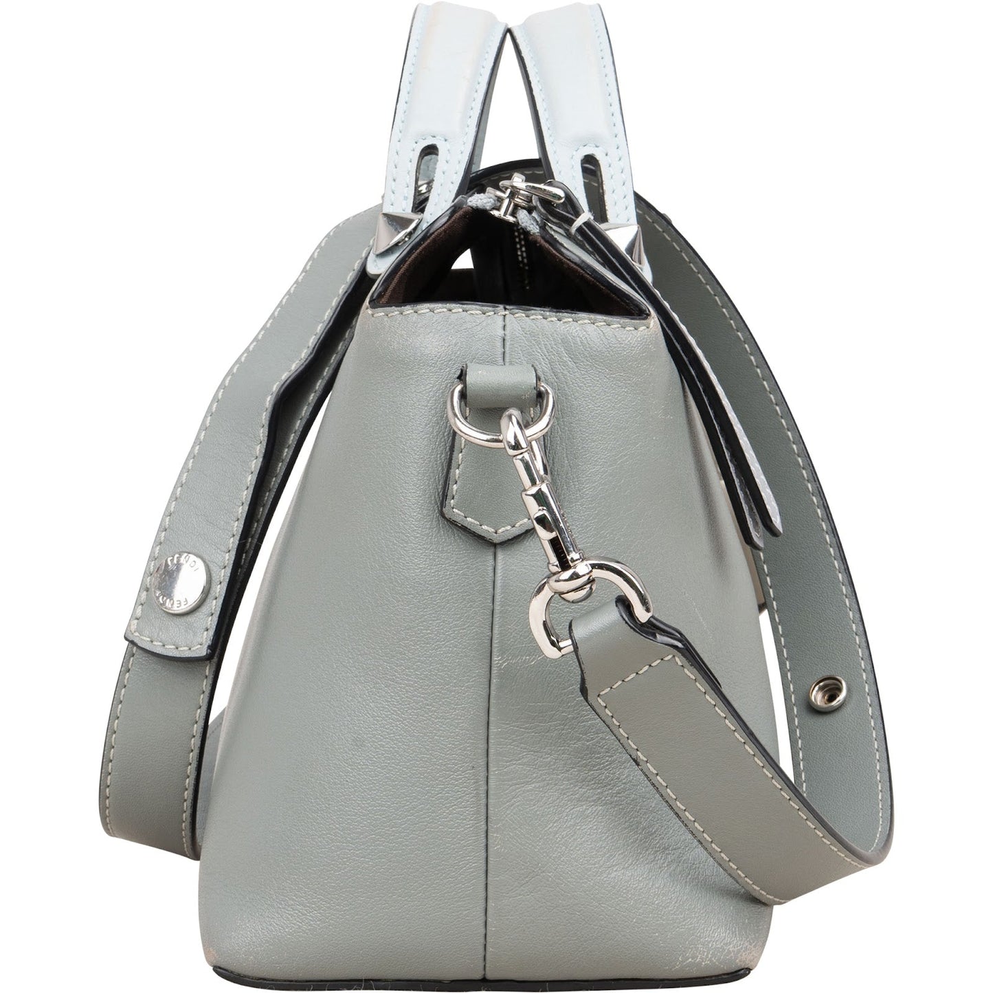 Fendi Leather By The Way Boston Handbag
