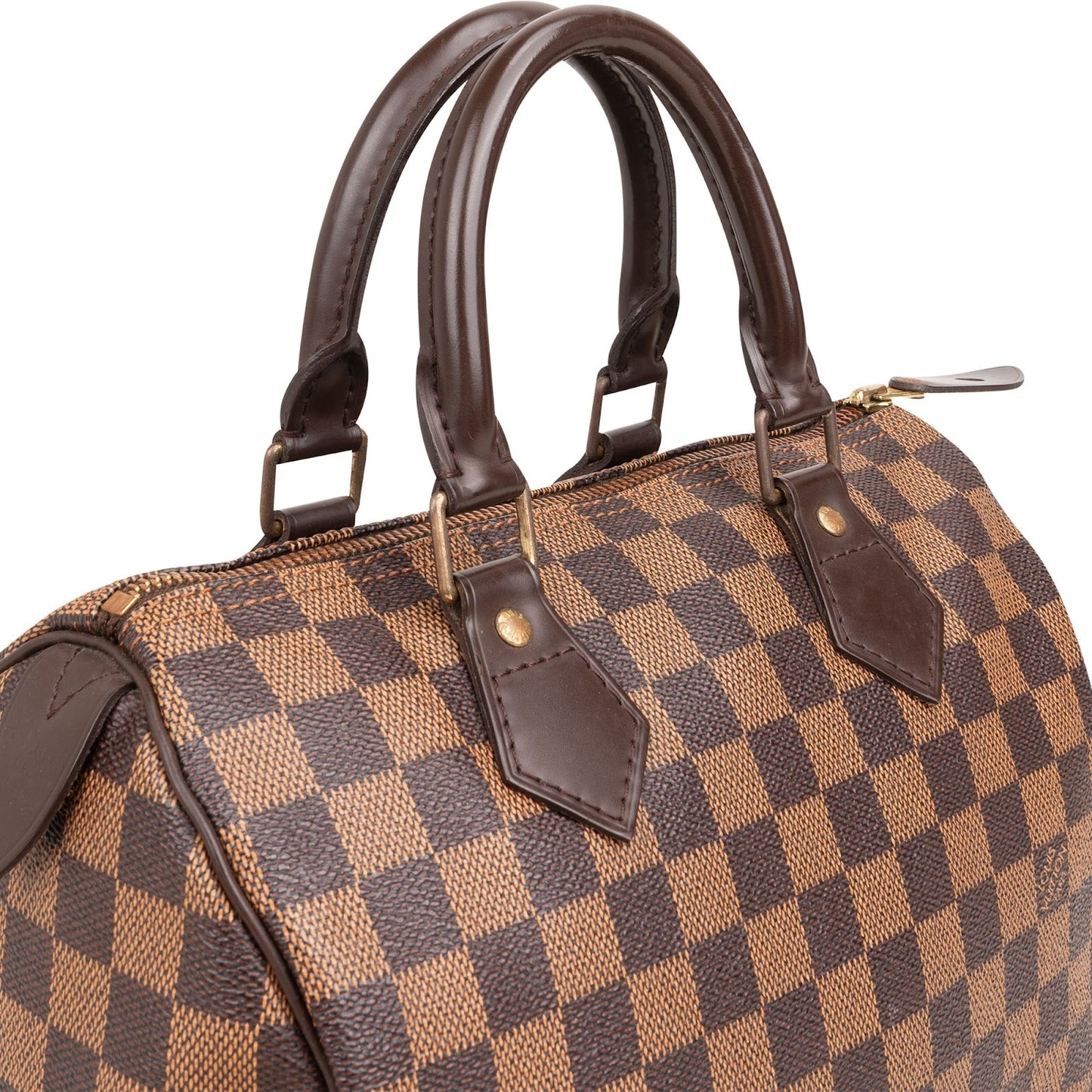 Louis Vuitton Monogram Damier Ebene Speedy 25 Handbag