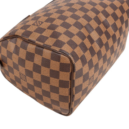Louis Vuitton Monogram Damier Ebene Speedy 25 Handbag