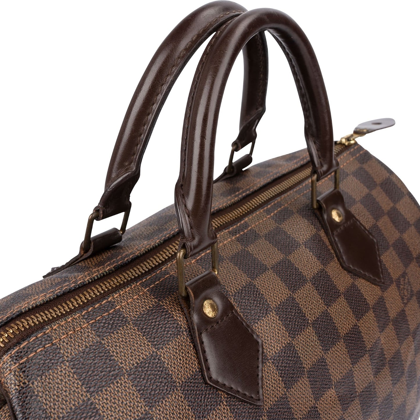 Louis Vuitton Monogram Damier Ebene Canvas Speedy 30 Handbag