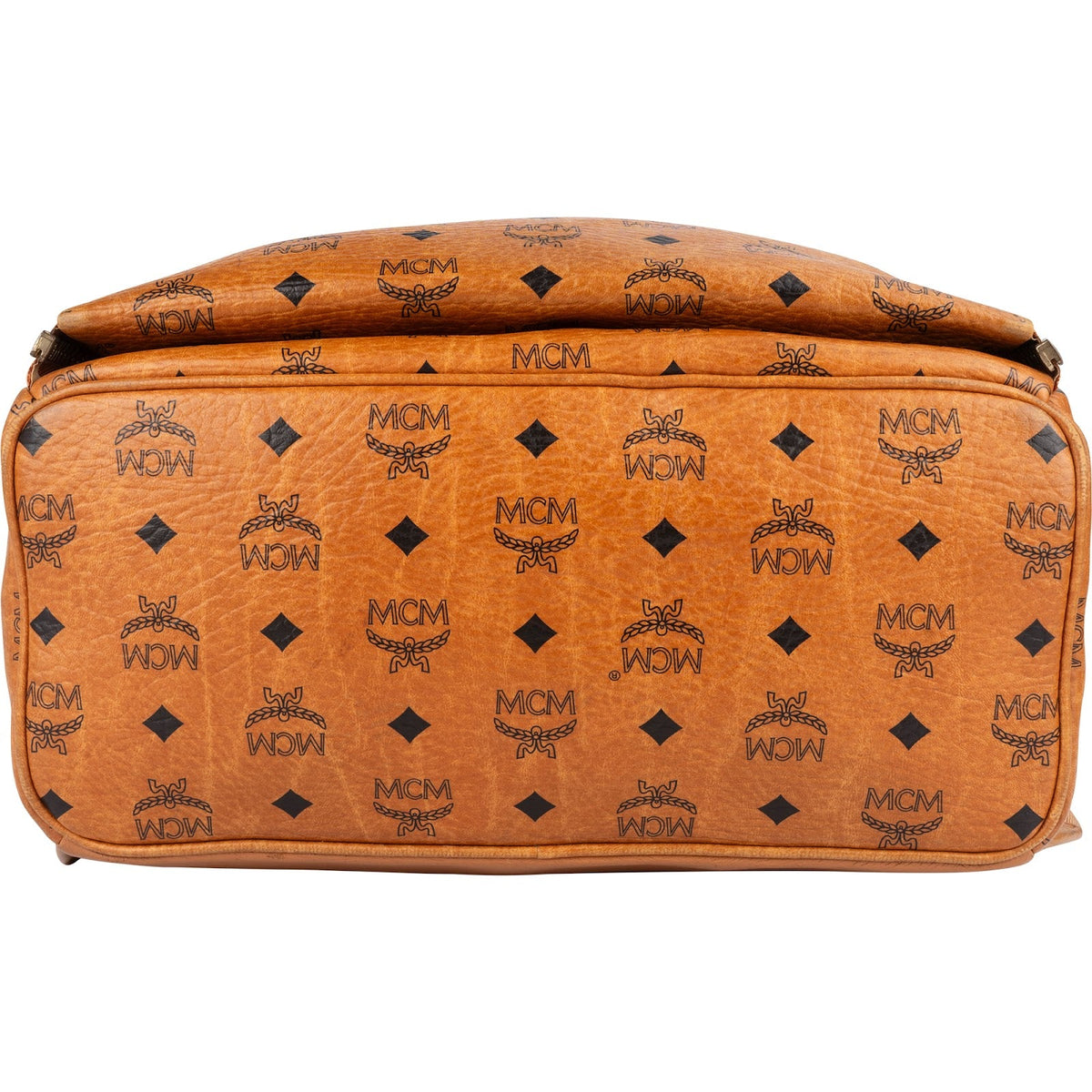 MCM Monogram Visetos  Studded 2 in 1 Bag Backpack