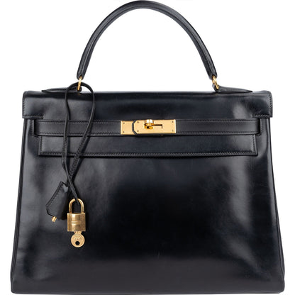 Hermès Box Calf Kelly Sellier 32 Handbag