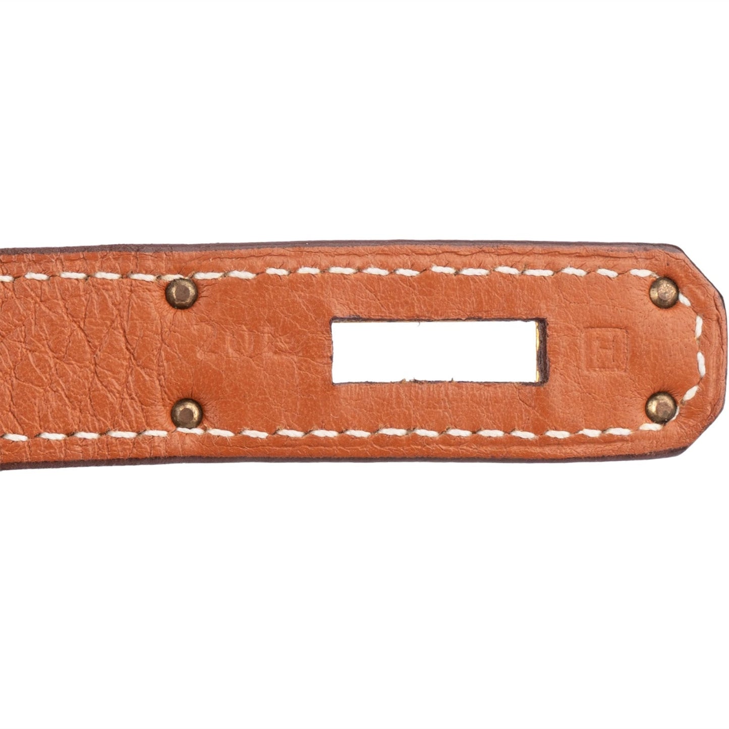 Hermès Brun Fjord Leather Birkin 35 Handbag