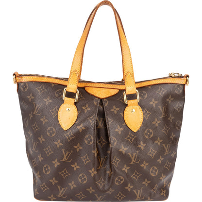 Louis Vuitton Canvas Monogram Palermo PM Handbag