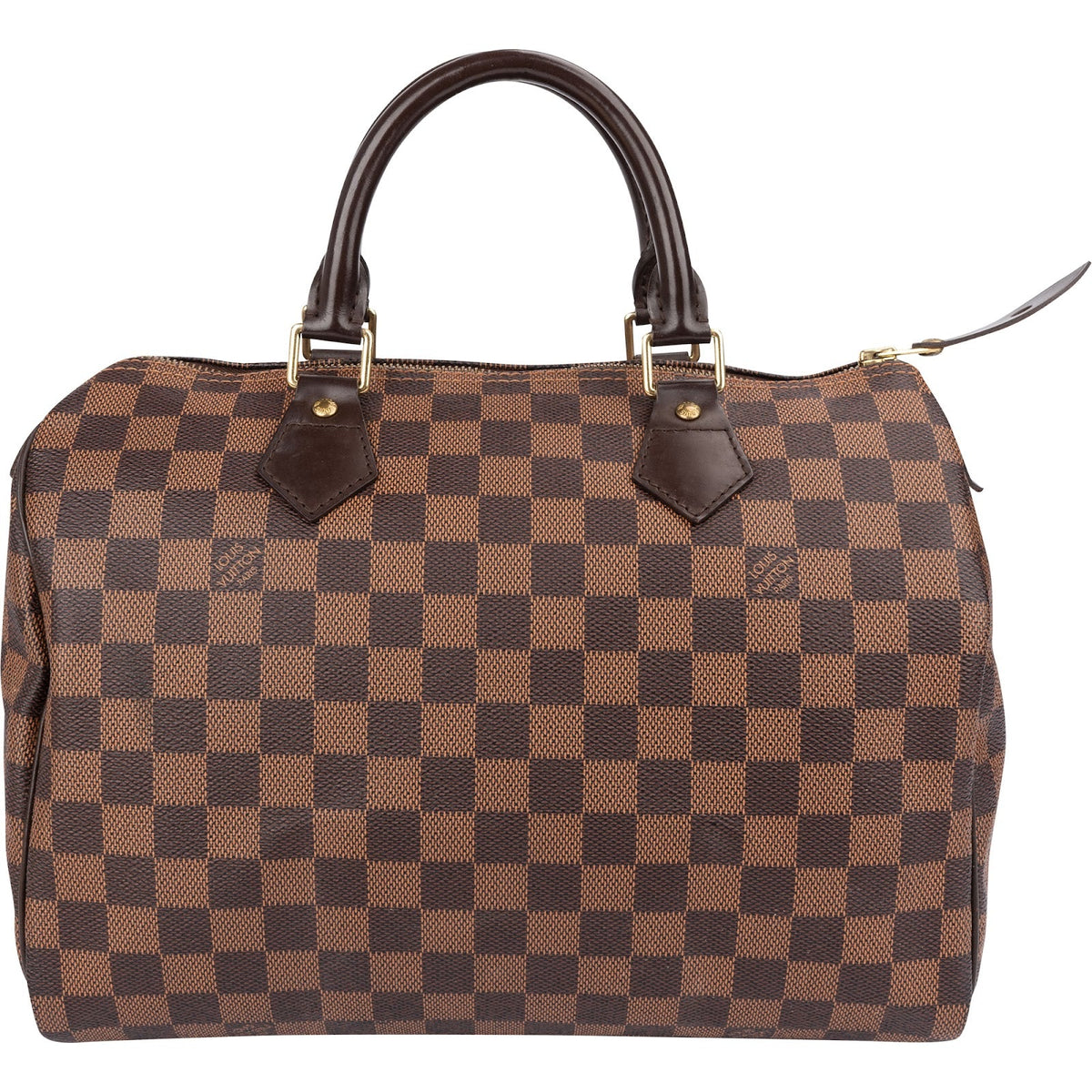 Louis Vuitton Monogram Damier Ebene Speedy 30 Handbag