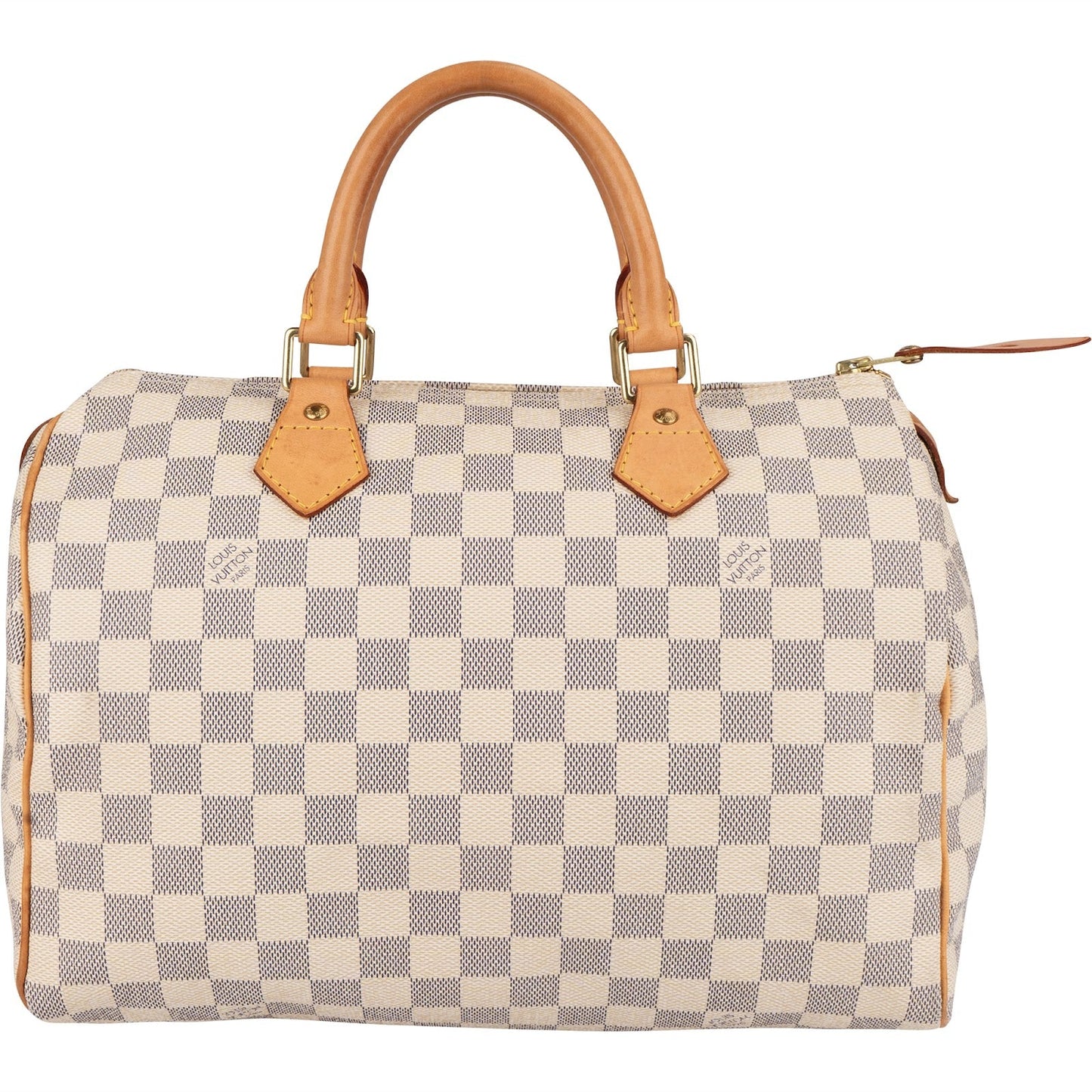 Louis Vuitton Monogram Damier Azur Speedy 30 Handbag