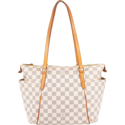 Louis Vuitton Monogram Damier Azur Totally PM Shoulder Bag