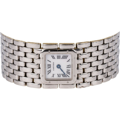Cartier Silver Tone Tank Française 2384 Women Watch