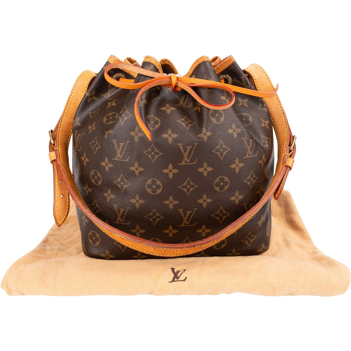 Louis Vuitton Monogram Canvas Sac Noé Petit Shoulder Bag