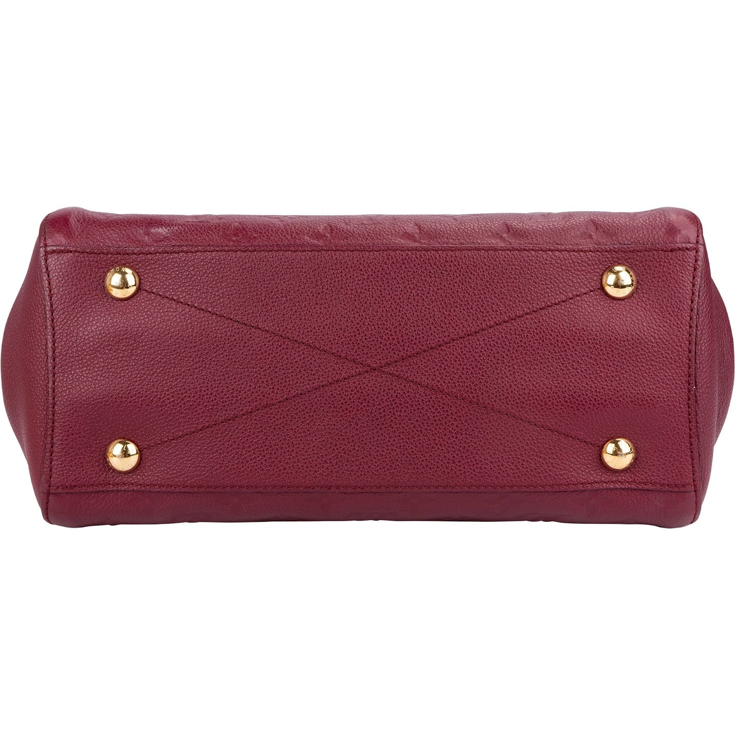 Louis Vuitton Leather Monogram Empreinte Montaigne MM Handbag
