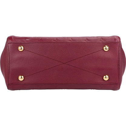 Louis Vuitton Leather Monogram Empreinte Montaigne MM Handbag