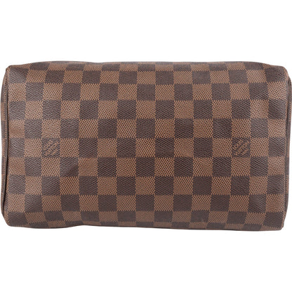 Louis Vuitton Monogram Damier Ebene Canvas Speedy 25 Handbag
