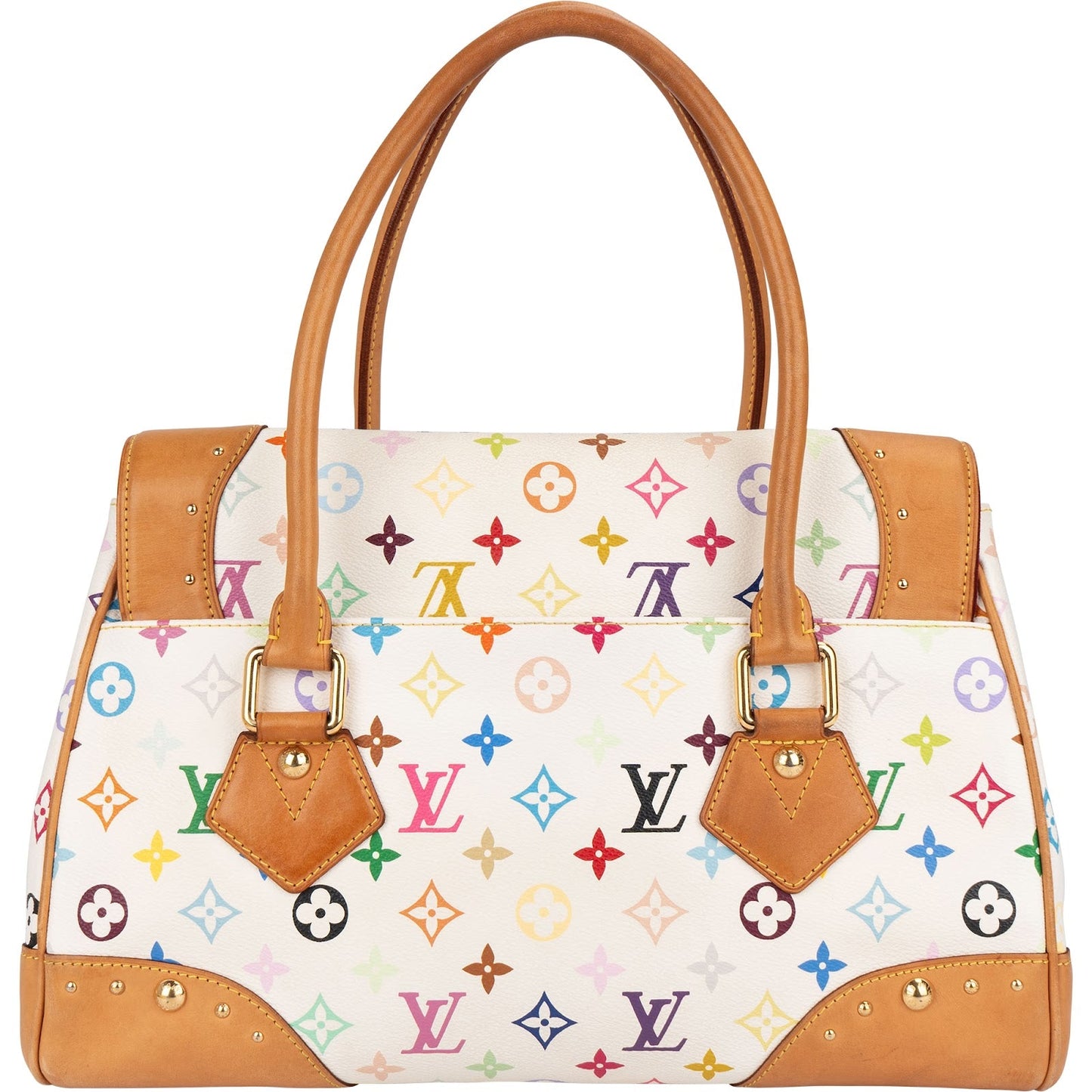 Louis Vuitton Monogram Murakami Multicolor Beverly GM Handbag