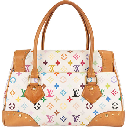 Louis Vuitton Monogram Murakami Multicolor Beverly GM Handbag