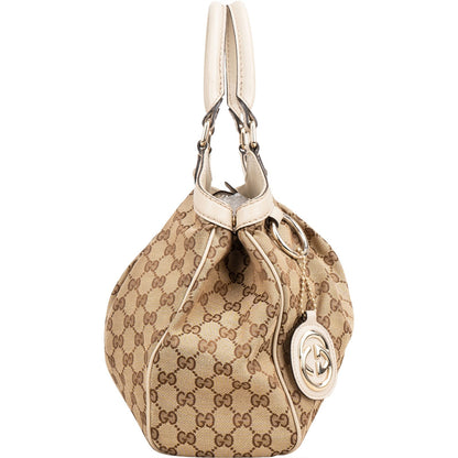 Gucci Monogram GG Canvas Sukey Handbag