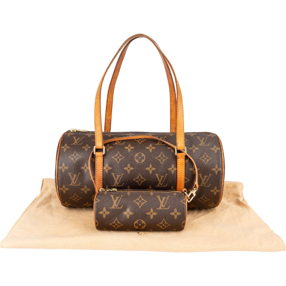 Louis Vuitton Monogram Canvas Papillon Set Handbag