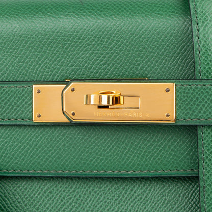 Hermès veau Courchevel Leather Kelly Sellier 32 Handbag