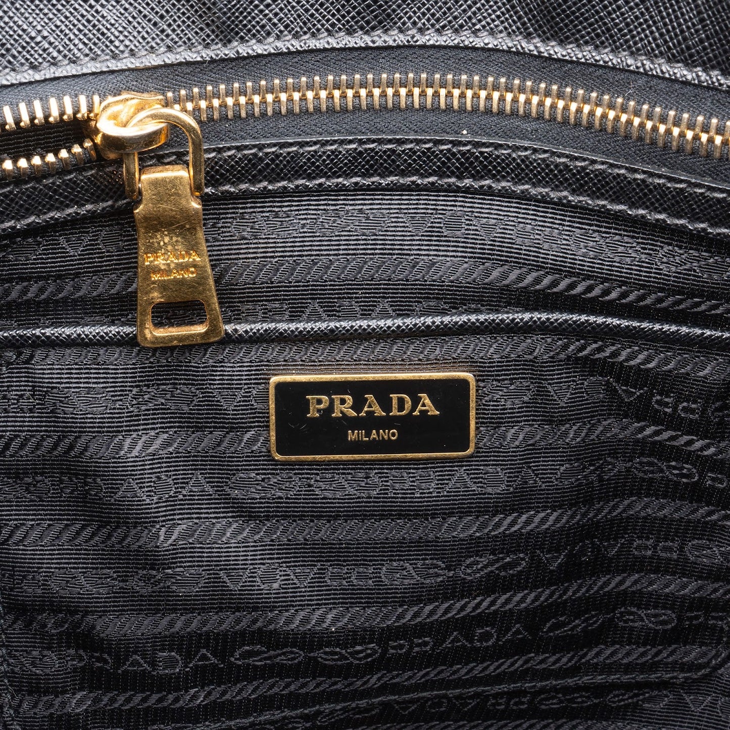 Prada Saffiano Leather Galleria Handbag