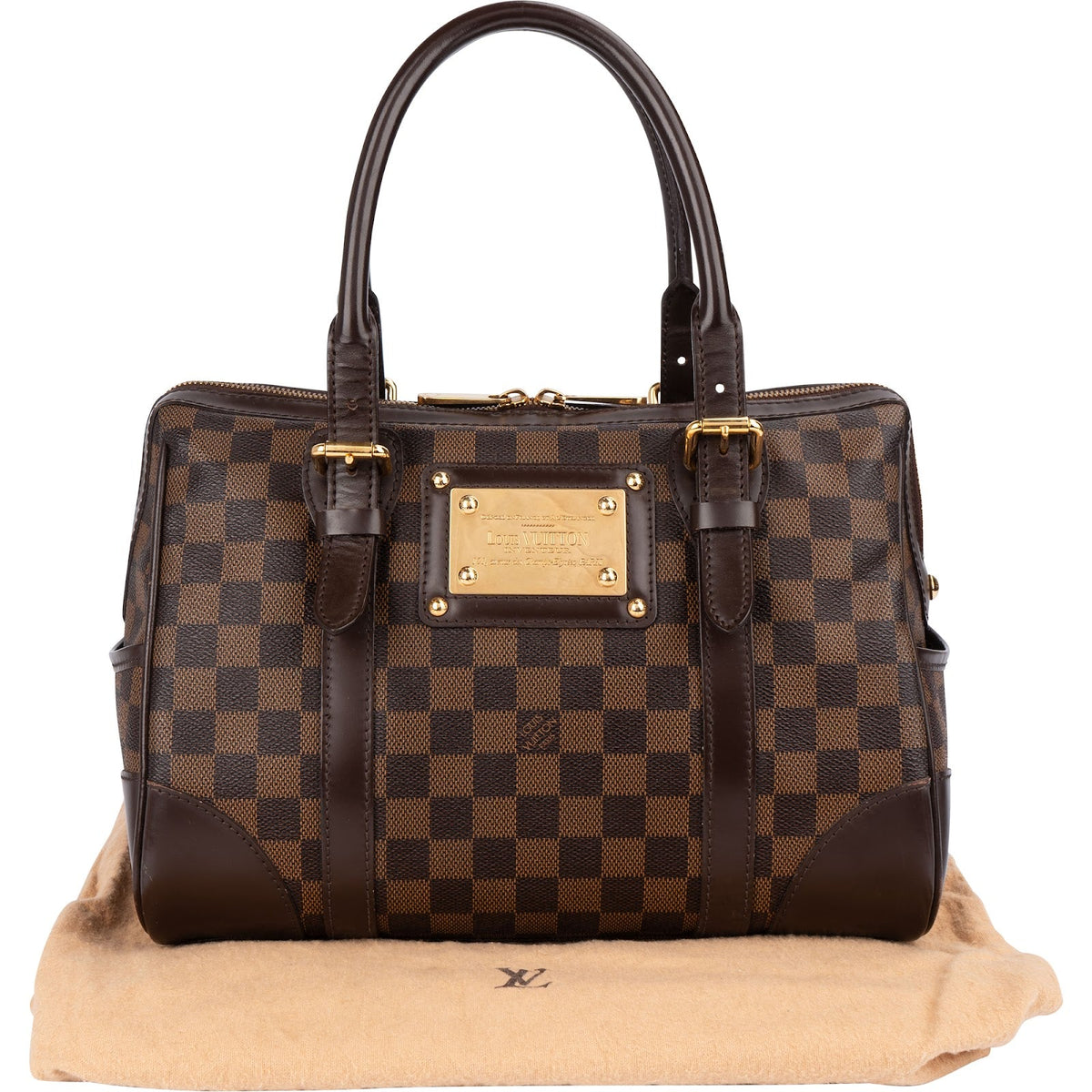 Louis Vuitton Monogram Damier Ebene Berkeley Handbag