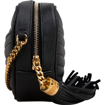 Saint Laurent Quilted Leather Lou Camera Crossbody Bag