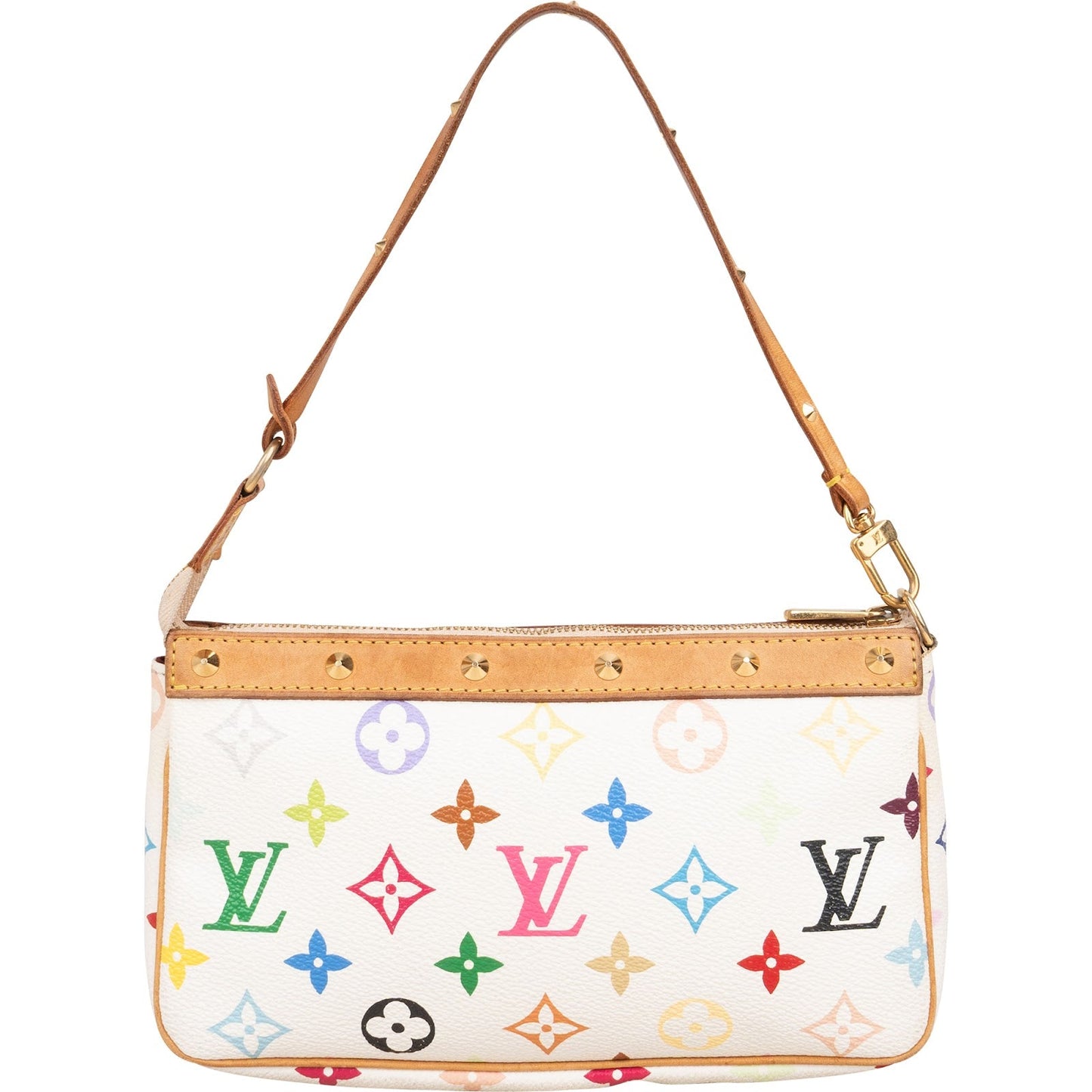 Louis Vuitton Monogram Murakami Multicolor Pochette Accessoires Handbag