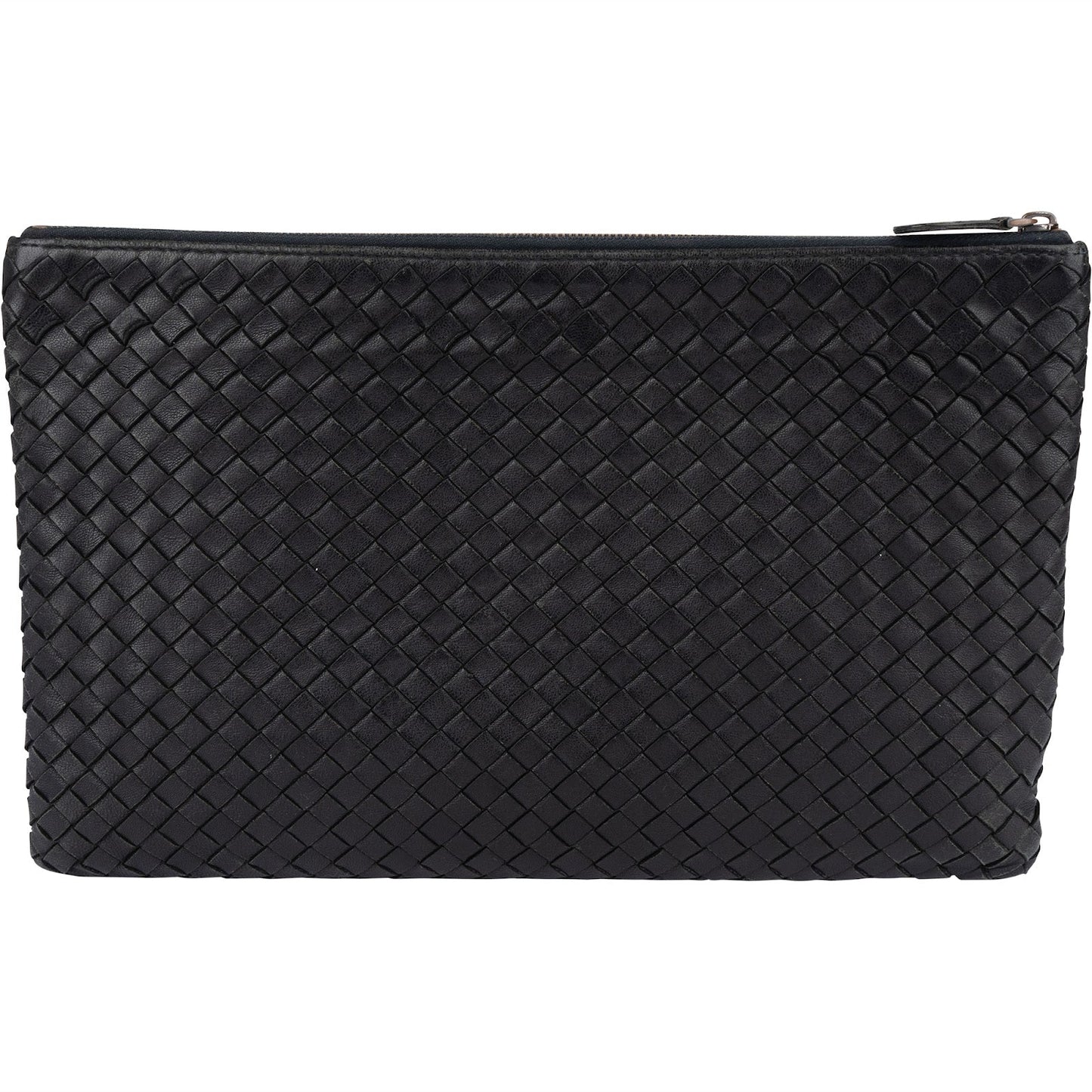 Bottega Veneta Intrecciato Leather Clutch