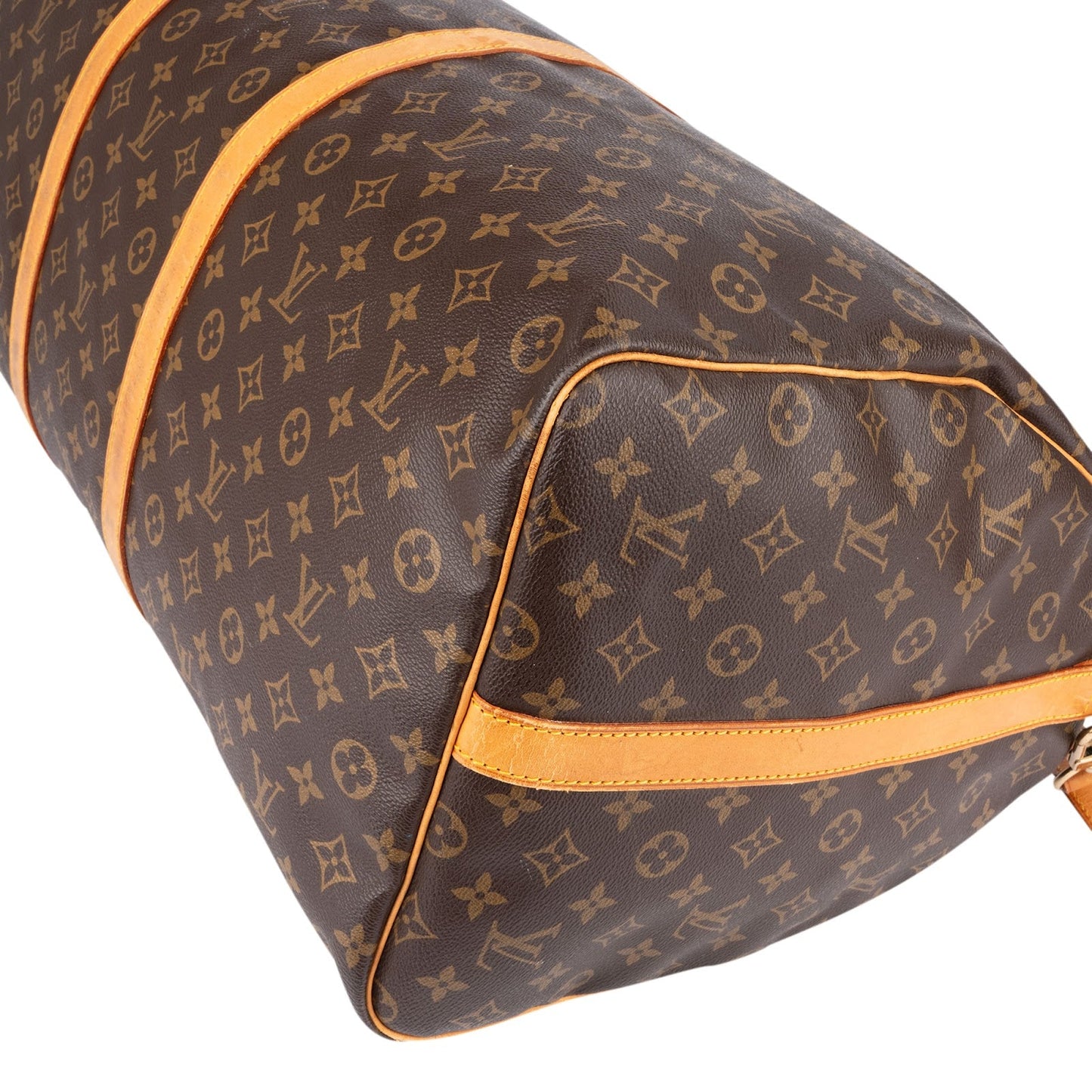 Louis Vuitton Monogram Canvas Keepall 60 Bandoulière Travel Bag