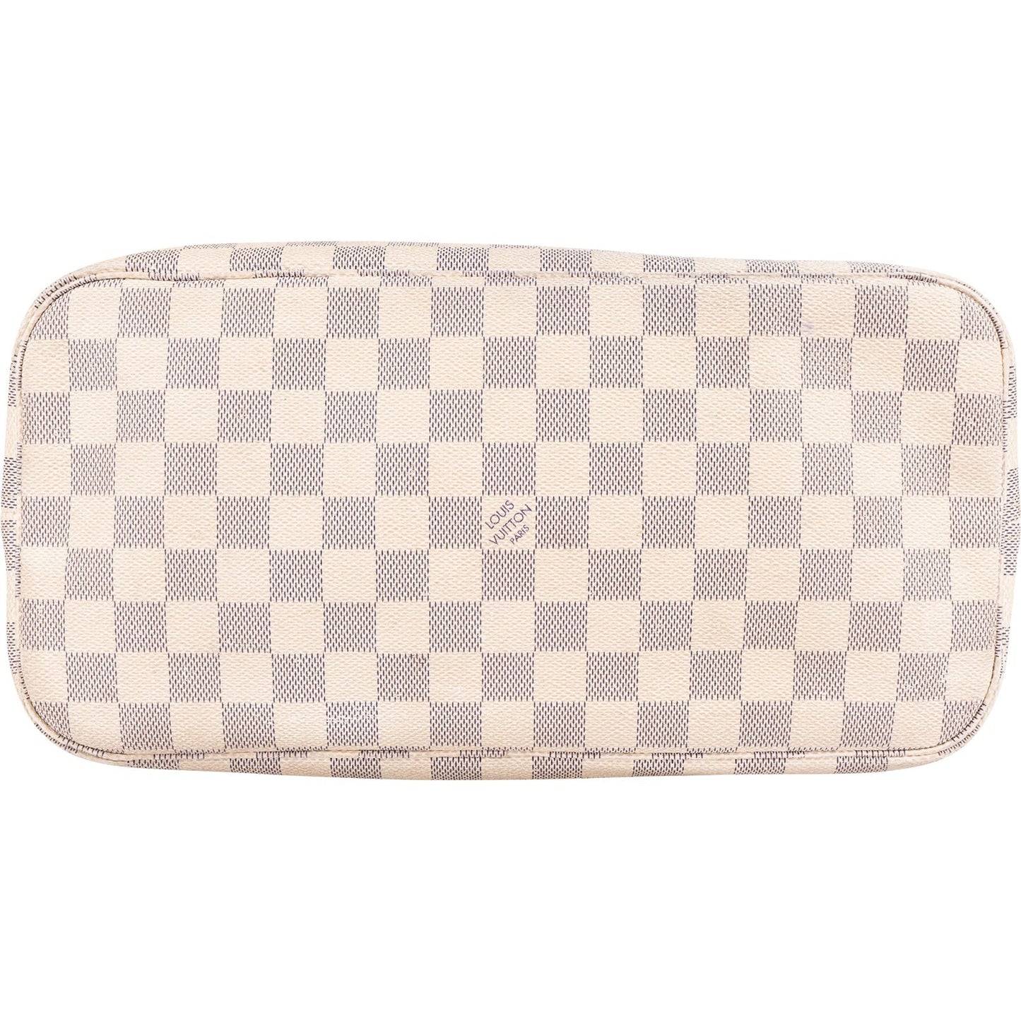 Louis Vuitton Monogram Damier Azur Neverfull MM Shoulder Bag