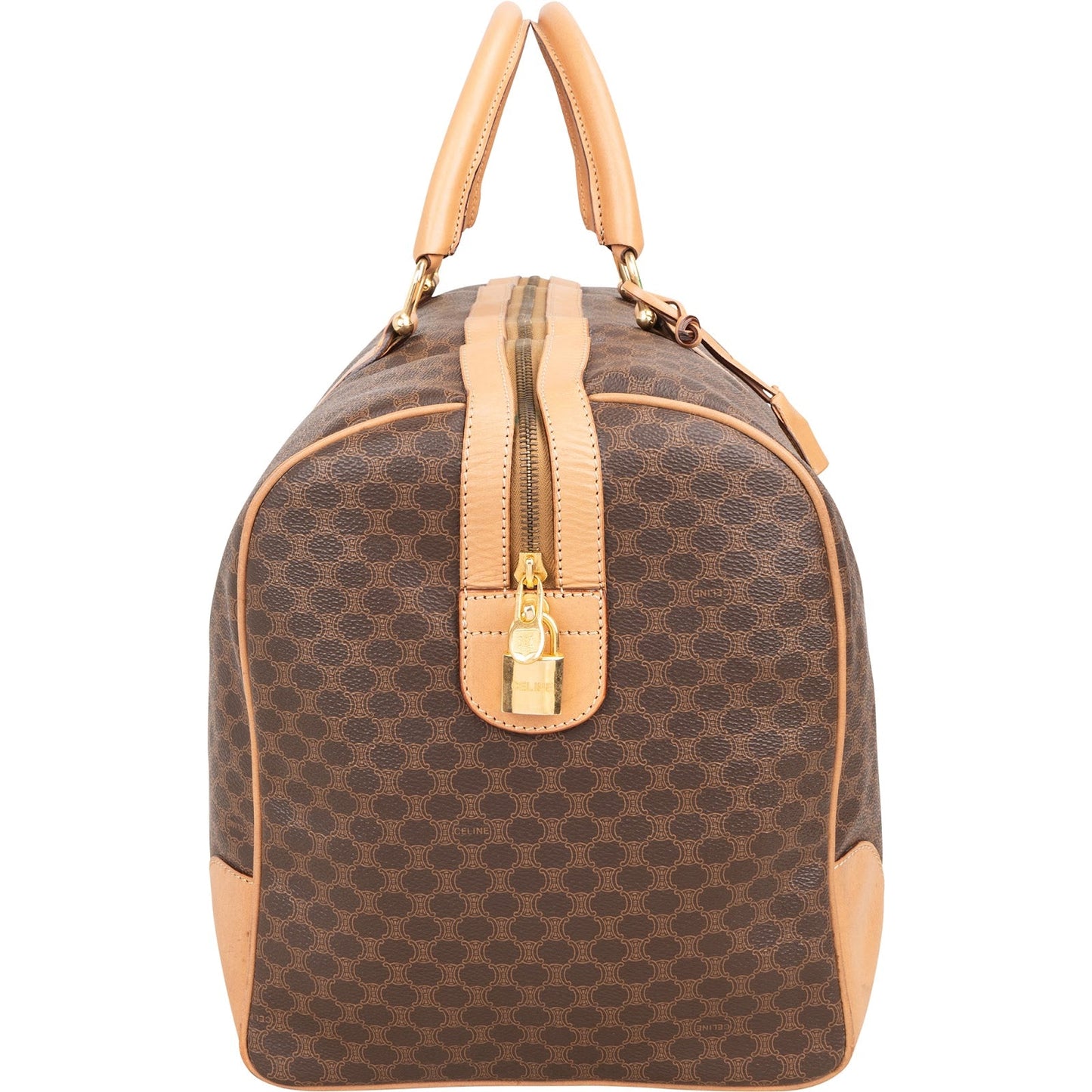 Celine Monogram Macadam Boston 50 Travel Bag