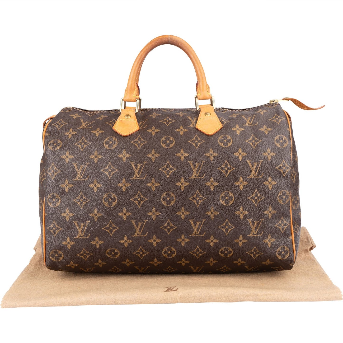 Louis Vuitton Monogram Canvas Speedy 35 Handbag